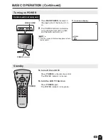 Предварительный просмотр 18 страницы Sharp Aquos LC-13C3U Operation Manual