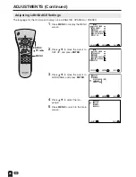 Предварительный просмотр 27 страницы Sharp Aquos LC-13C3U Operation Manual