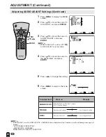 Предварительный просмотр 31 страницы Sharp Aquos LC-13C3U Operation Manual