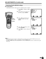 Предварительный просмотр 34 страницы Sharp Aquos LC-13C3U Operation Manual