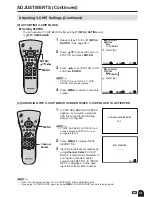 Предварительный просмотр 42 страницы Sharp Aquos LC-13C3U Operation Manual