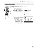 Предварительный просмотр 25 страницы Sharp Aquos LC-13E1E Operation Manual