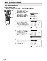 Предварительный просмотр 26 страницы Sharp Aquos LC-13E1E Operation Manual