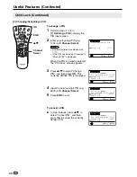 Предварительный просмотр 32 страницы Sharp Aquos LC-13E1E Operation Manual