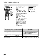 Предварительный просмотр 38 страницы Sharp Aquos LC-13E1E Operation Manual