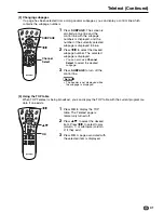 Preview for 43 page of Sharp Aquos LC-13E1E Operation Manual