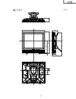 Preview for 7 page of Sharp Aquos LC-13E1E Service Manual