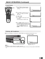 Preview for 14 page of Sharp Aquos LC-13S1M Operation Manual