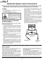 Preview for 4 page of Sharp Aquos LC 15B2UA Service Manual