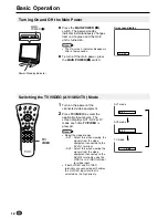 Preview for 14 page of Sharp AQUOS LC-15E2E Operation Manual