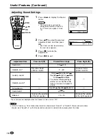 Preview for 20 page of Sharp AQUOS LC-15E2E Operation Manual