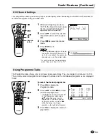 Preview for 21 page of Sharp AQUOS LC-15E2E Operation Manual