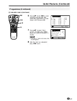 Preview for 23 page of Sharp AQUOS LC-15E2E Operation Manual