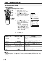 Preview for 24 page of Sharp AQUOS LC-15E2E Operation Manual