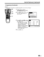 Preview for 25 page of Sharp AQUOS LC-15E2E Operation Manual