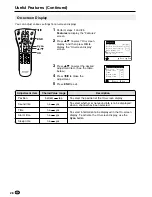 Preview for 30 page of Sharp AQUOS LC-15E2E Operation Manual