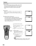 Предварительный просмотр 42 страницы Sharp AQUOS LC-15L1E Operation Manual