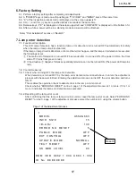 Предварительный просмотр 17 страницы Sharp AQUOS LC-15L1E Service Manual