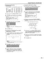 Предварительный просмотр 27 страницы Sharp AQUOS LC-15S5U Operation Manual