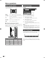 Предварительный просмотр 12 страницы Sharp Aquos LC-19A1E Operation Manual