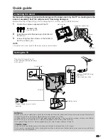 Предварительный просмотр 5 страницы Sharp Aquos LC-19D1E Operation Manual