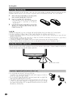 Предварительный просмотр 6 страницы Sharp Aquos LC-19D1E Operation Manual