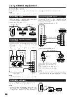 Предварительный просмотр 10 страницы Sharp Aquos LC-19D1E Operation Manual