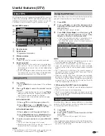 Предварительный просмотр 25 страницы Sharp Aquos LC-19D1E Operation Manual