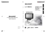 Preview for 1 page of Sharp AQUOS LC-19D45U Operation Manual