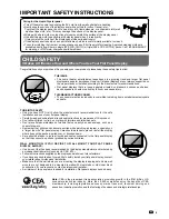 Preview for 7 page of Sharp AQUOS LC-19DV28UT Operation Manual