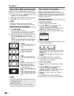 Предварительный просмотр 24 страницы Sharp AQUOS LC-19DV28UT Operation Manual