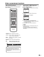 Предварительный просмотр 29 страницы Sharp AQUOS LC-19DV28UT Operation Manual