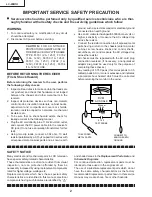 Preview for 2 page of Sharp Aquos LC 20B1U Service Manual