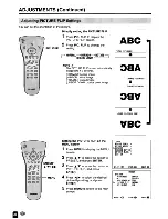 Предварительный просмотр 29 страницы Sharp Aquos LC-20B4U Operation Manual