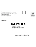 Предварительный просмотр 57 страницы Sharp Aquos LC-20B4U Operation Manual