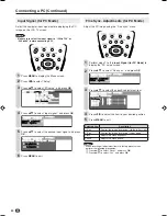 Предварительный просмотр 31 страницы Sharp Aquos LC-20B6M Operation Manual