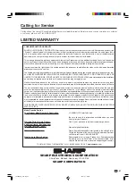 Preview for 42 page of Sharp Aquos LC-20B8U Operation Manual