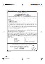 Preview for 43 page of Sharp Aquos LC-20B8U Operation Manual