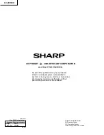 Предварительный просмотр 94 страницы Sharp Aquos LC 20D30U Service Manual