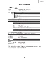 Preview for 5 page of Sharp AQUOS LC-20D42U Service Manual