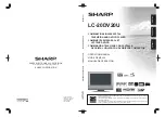 Sharp Aquos LC 20DV20U Operation Manual preview