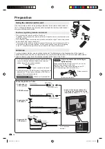 Preview for 13 page of Sharp Aquos LC 20DV20U Operation Manual
