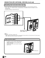 Предварительный просмотр 41 страницы Sharp Aquos LC 20E1U Operation Manual