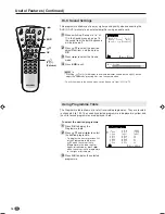 Preview for 18 page of Sharp AQUOS LC-20S1E Operation Manual