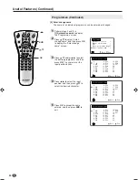 Preview for 22 page of Sharp AQUOS LC-20S1E Operation Manual