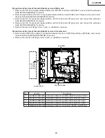 Предварительный просмотр 11 страницы Sharp Aquos LC-20S1M Service Manual