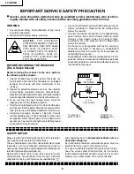 Preview for 2 page of Sharp Aquos LC-20S5U Service Manual