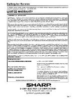 Preview for 38 page of Sharp Aquos LC-20S7U Operation Manual