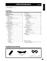 Preview for 2 page of Sharp Aquos LC-20SD4E Operation Manual