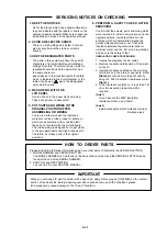 Preview for 2 page of Sharp Aquos LC-20SD4E Service Manual